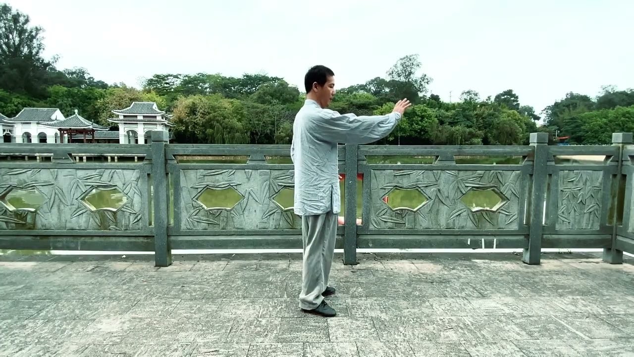 斜飞式一不小心就会打成野马分鬃，掌握这个开劲方法，就不会错了