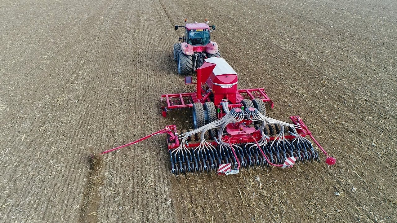 Semis blé 2017 / HORSCH Pronto 6AS