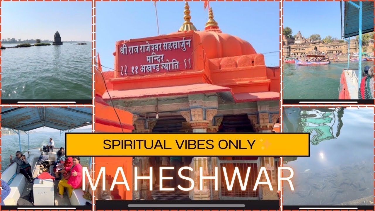 Omkareshwar to Maheshwar | A Peaceful Journey Along Maa Narmada 🌊