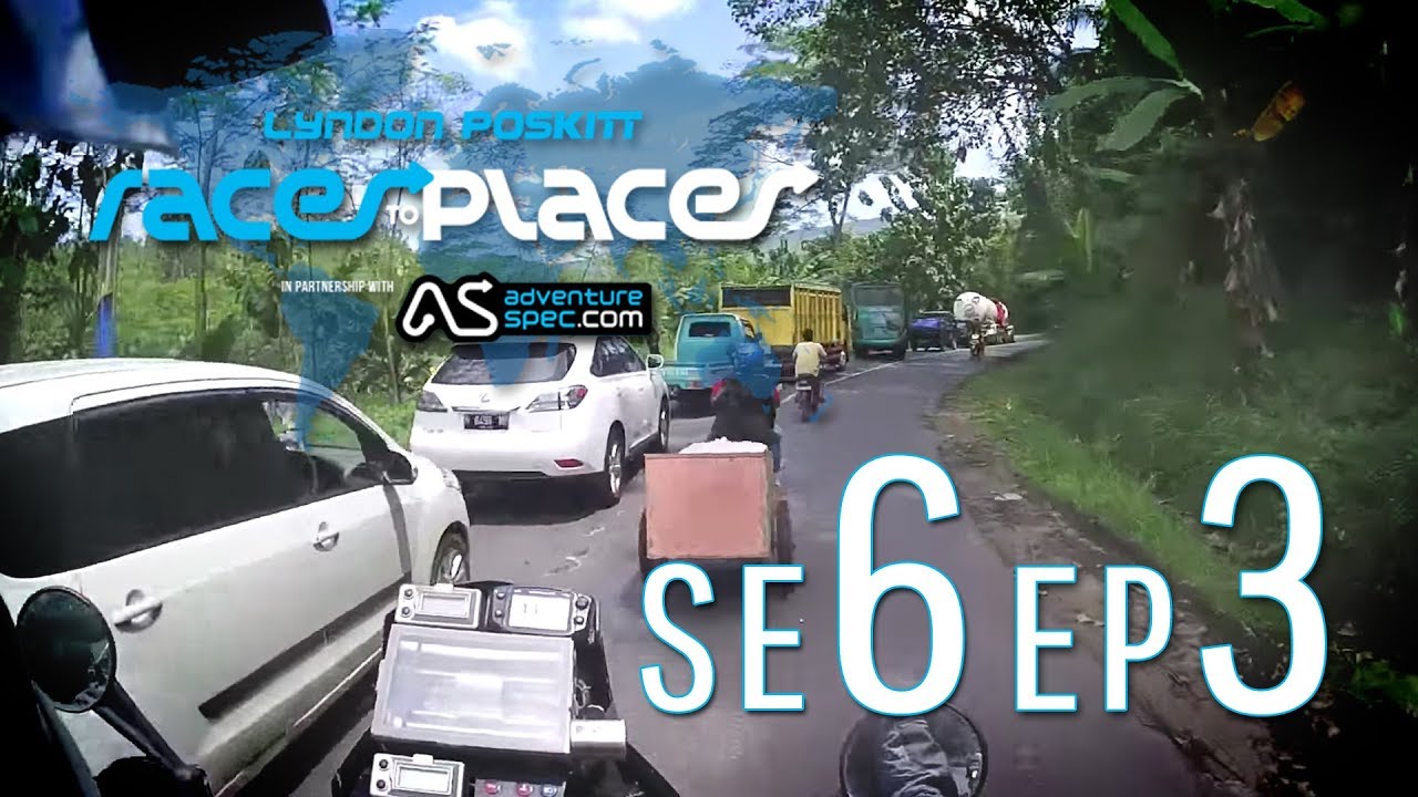 Adventure Motorcycling Documentary    Races To Places   SE6 EP3 Ft  Lyndon Poskitt