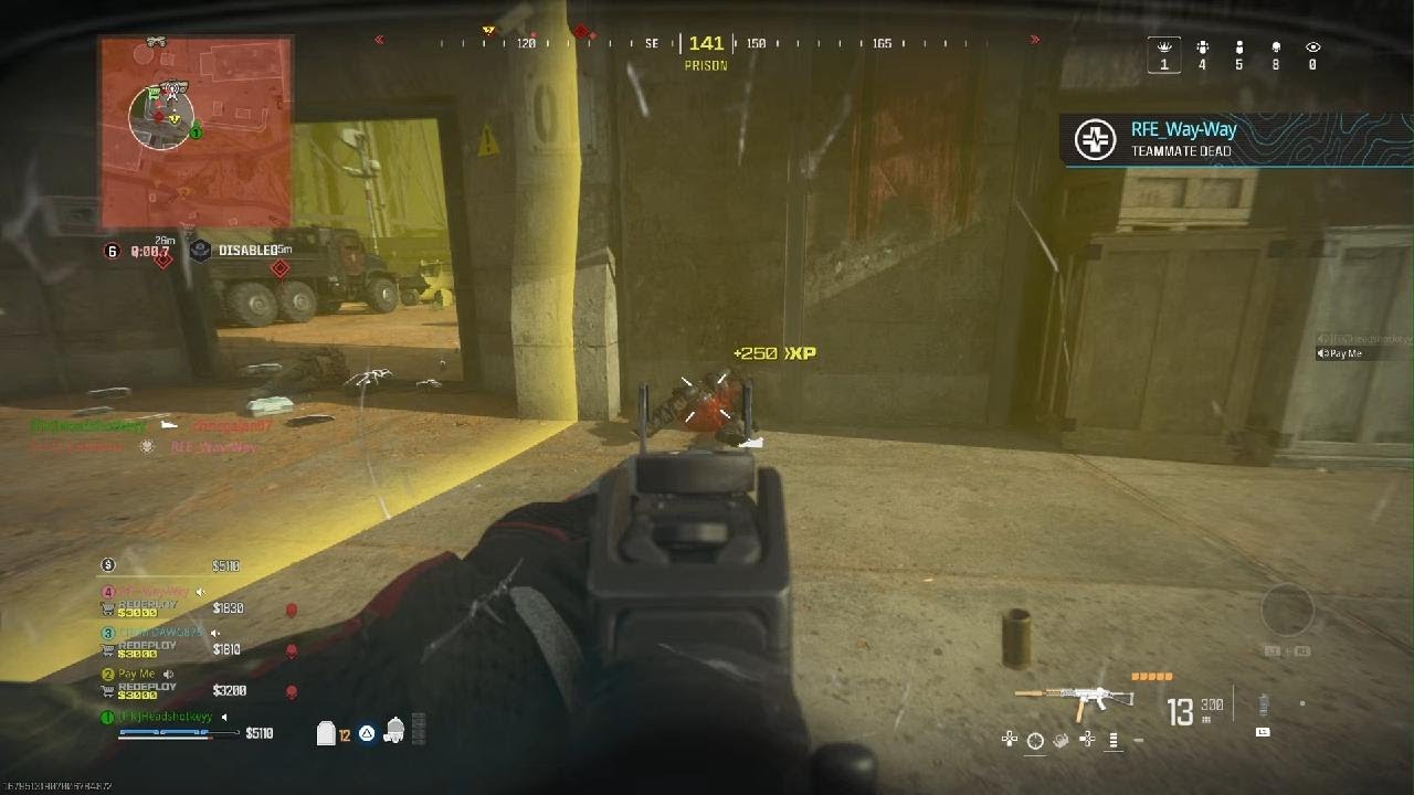 Call of Duty clutch moment dub with homies (throwback)