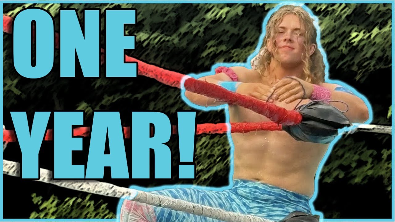 1 Year of Being a Femboy Wrestler…