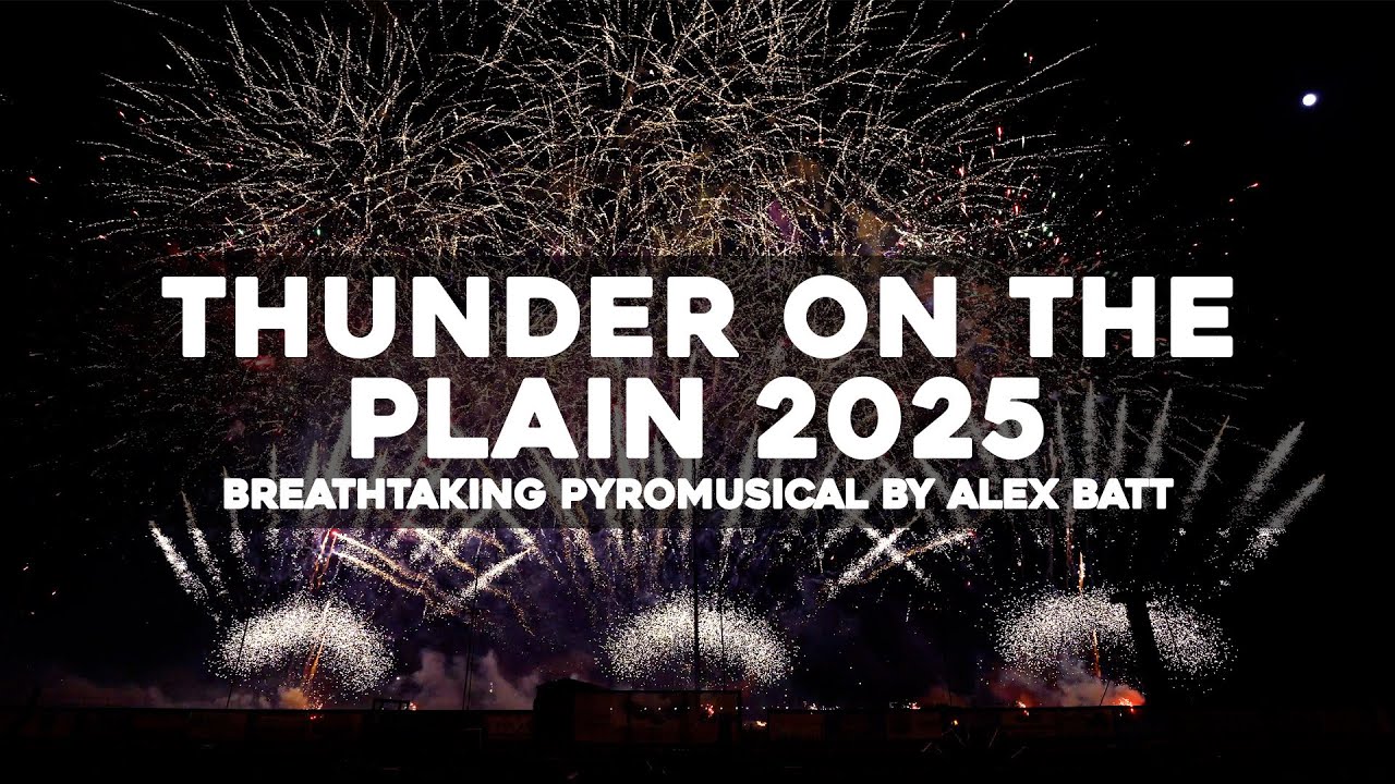 [4K] BREATHTAKING Pyromusical by Alex Batt - TOTP 2025