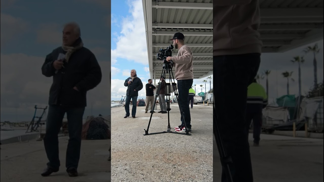 Grabación en la Atunara para el programa "los reporteros" de canal sur