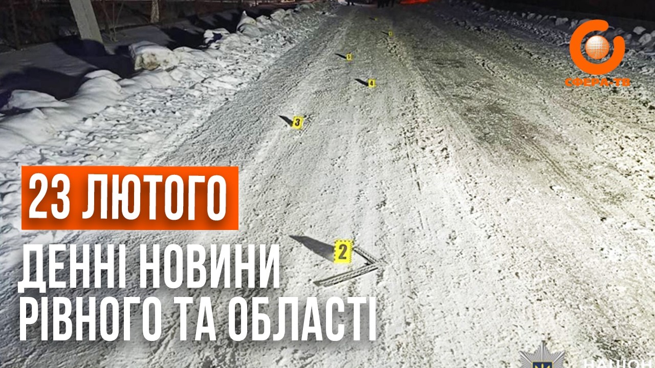 Денні новини Рівного та області за 24  лютого