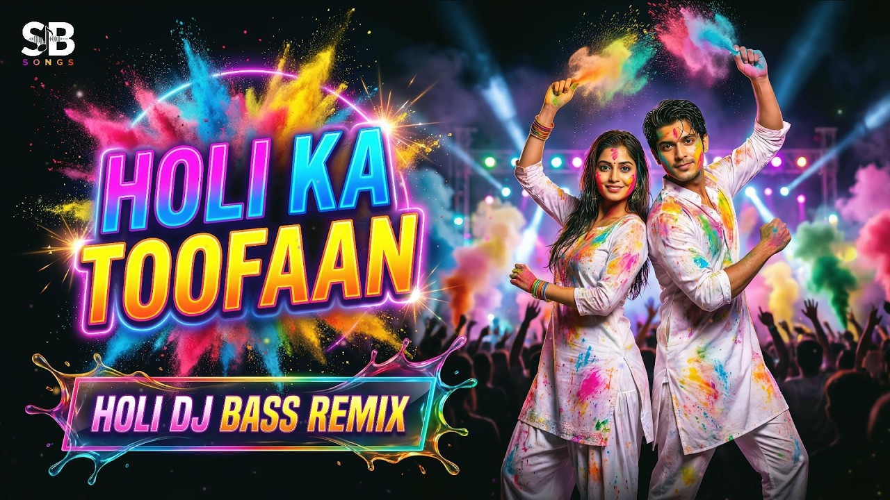 Holi Ka Toofaan | High Energy Bollywood EDM | Color Festival Song