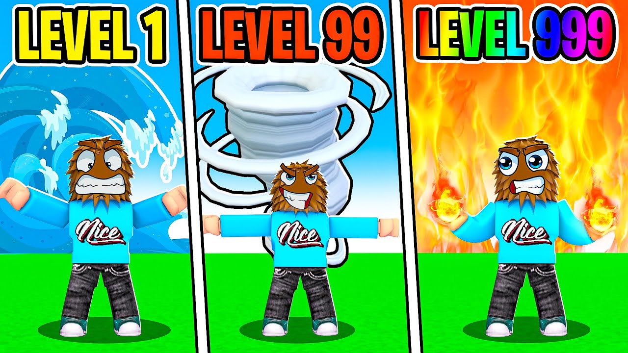 Becoming The Master OF Elements In Roblox