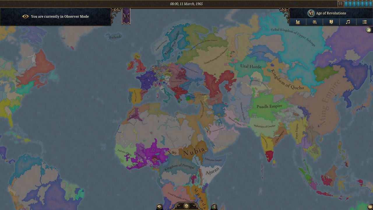 EU5 Observe Mode Aggressive AI