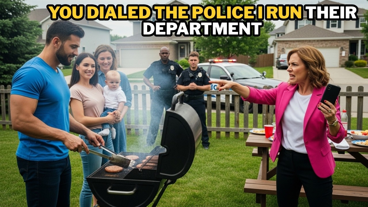 She Called the Police Over My Backyard BBQ — Didn’t Know I’m Her Husband’s FBI Boss