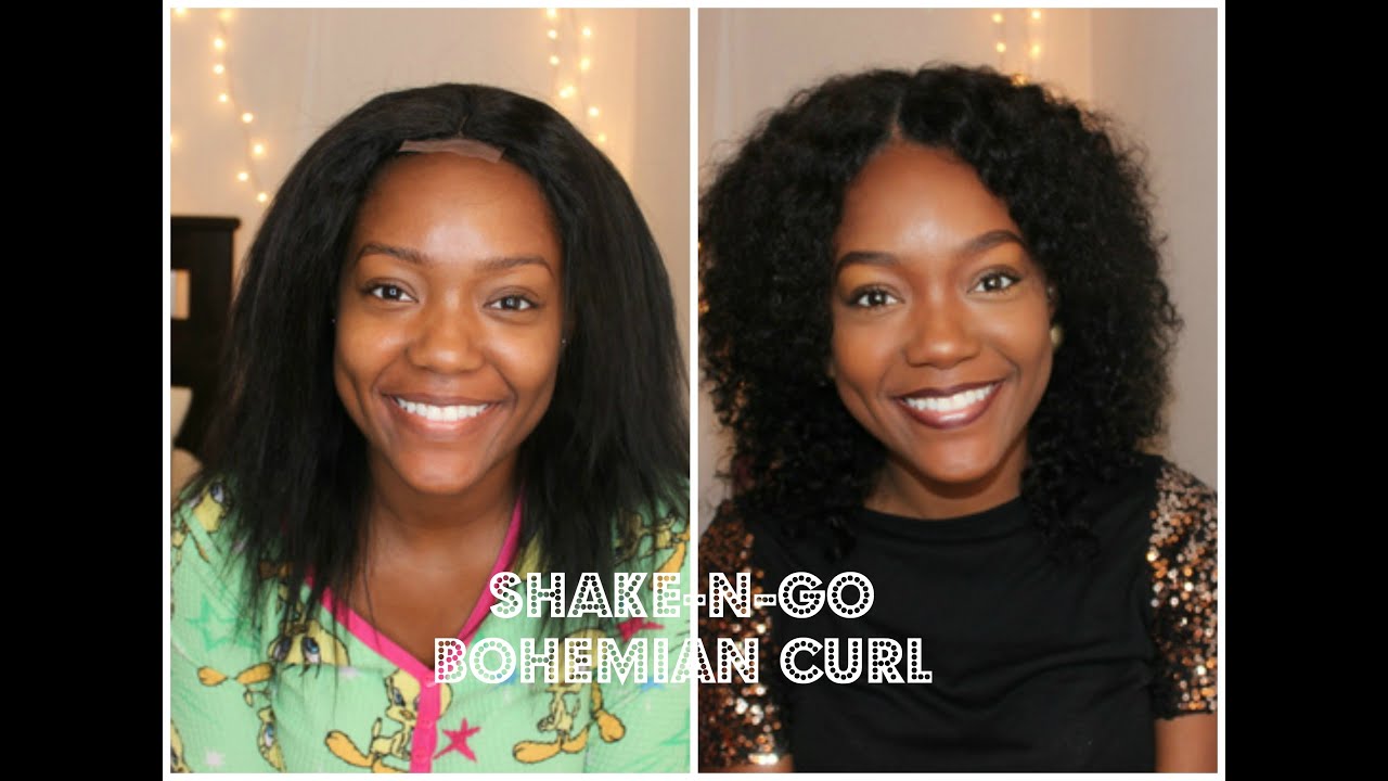 NEW| Naked Nature Shake N Go Bohemian Curl