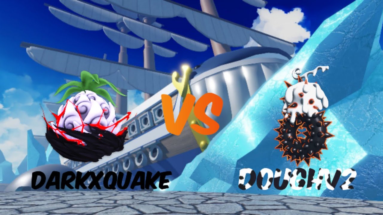DARKXQUAKE VS DOUGHV2 [FRUIT BATTLEGROUNDS RANKED GAMEPLAY]