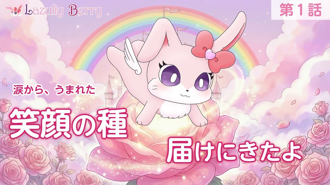 【絵本】第1話：ラズリー・ベリー誕生✨｜友だちがいない…涙から生まれた妖精💕【読み聞かせ】