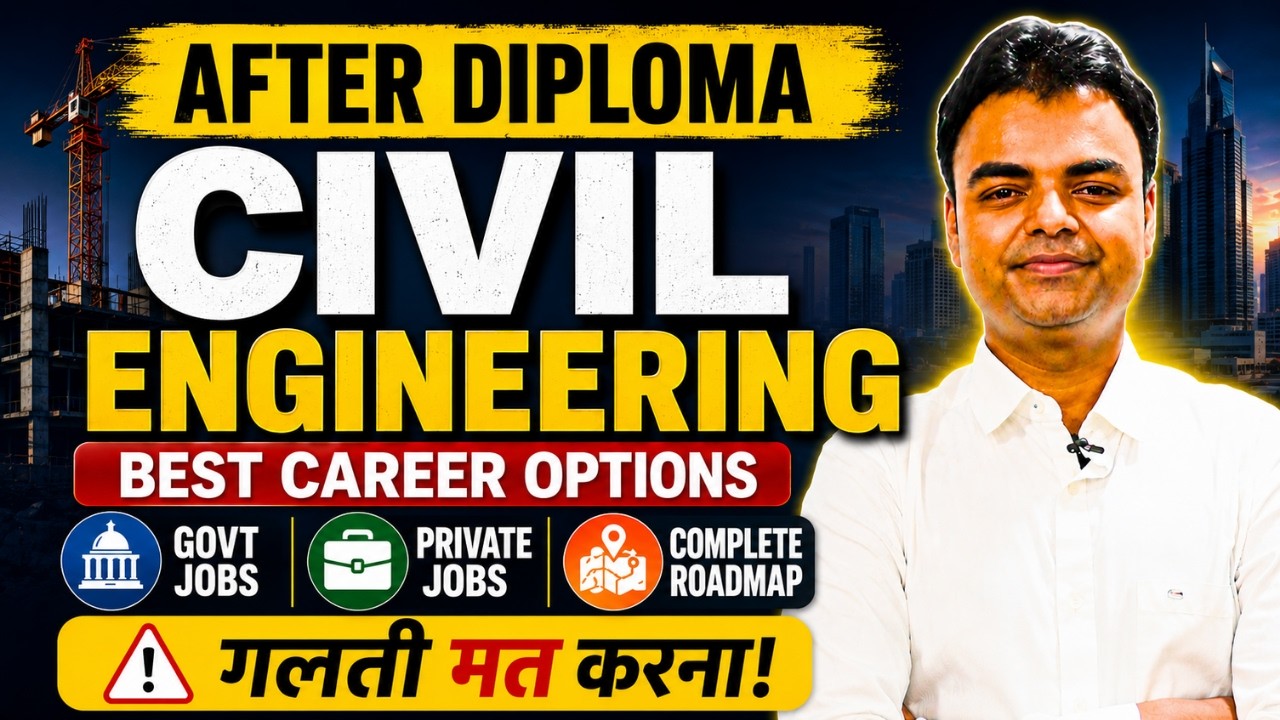 Diploma Civil Engineering Career Options 2026, Diploma Civil Ke Baad Kya Kare