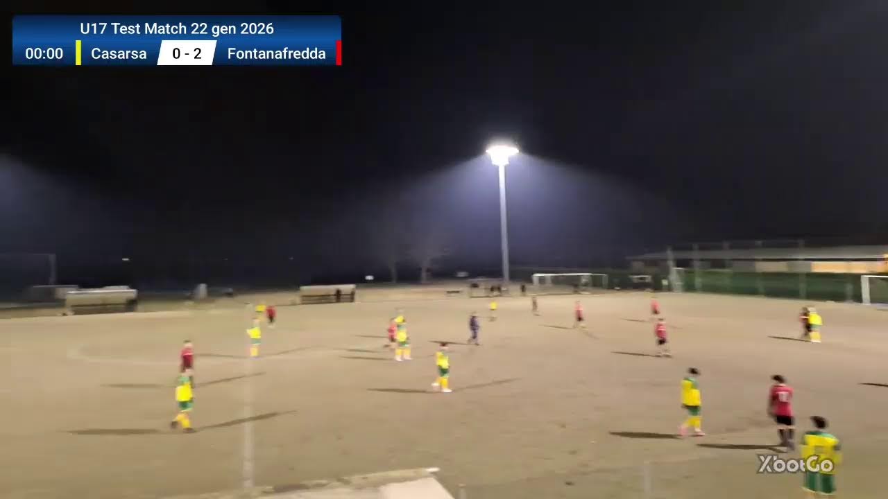 U17 Fontanafredda Test Match 21 Gen 2026