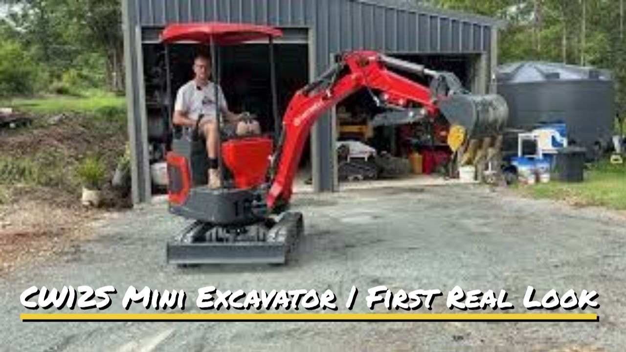 CW12S Mini Excavator Walkaround | Build Quality, Features & First Impressions