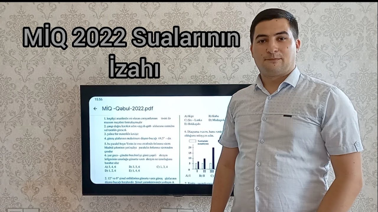 Coğrafiya MİQ-22.07.2022. #ARTİ | Cəlil Şirəliyev