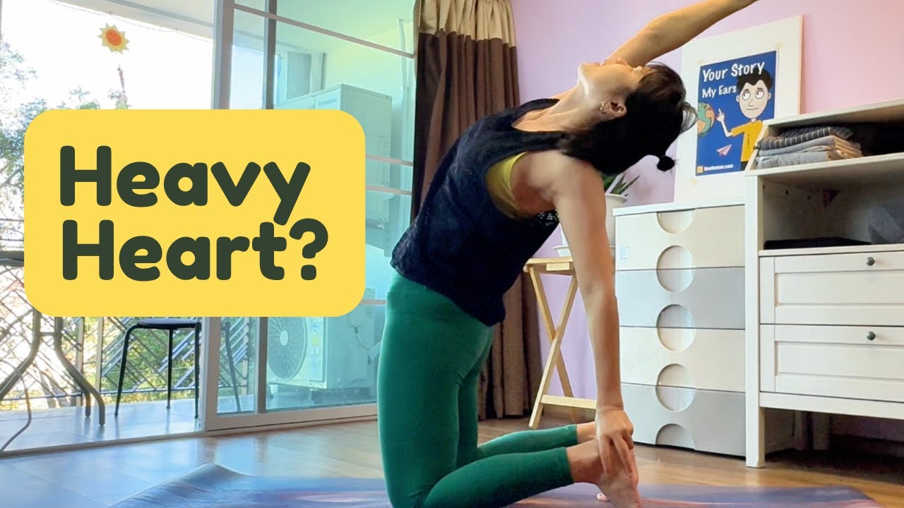 10 Mins Yoga to Open Your Chest and Release Frustration (Beginner friendly)
