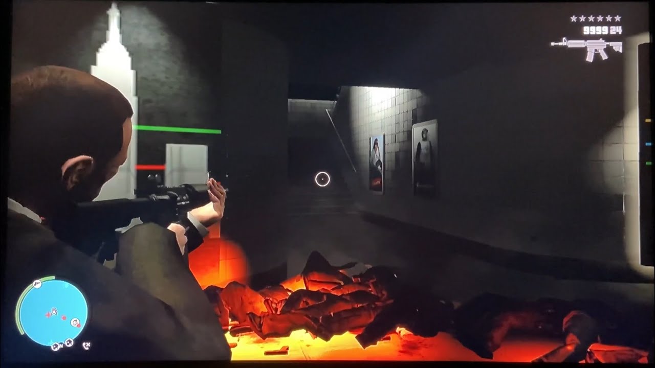GTA 4 - Easton Station Shootout + 6 Star Escape