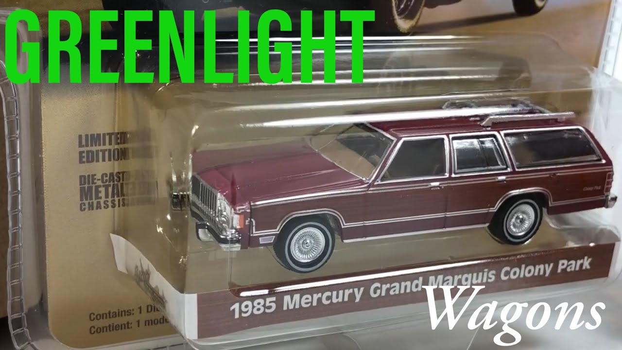 Greenlight Estate Wagons Series 3 and 1 Sealed Cases