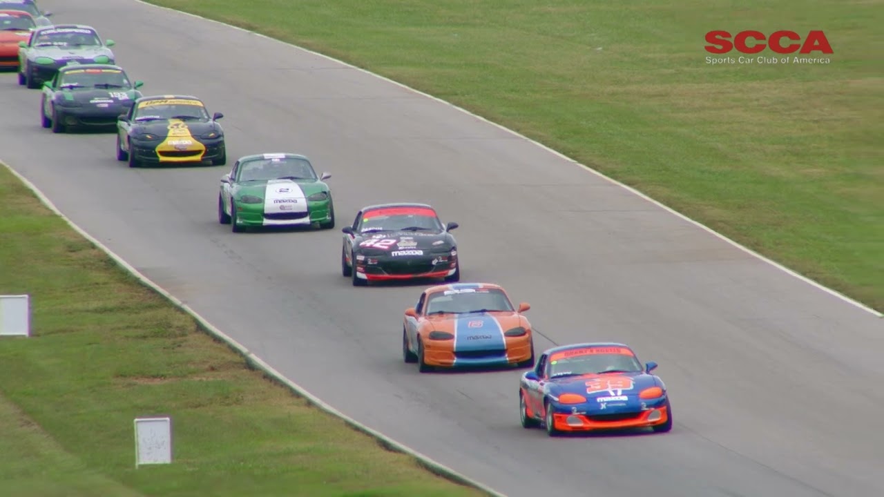 Spec Miata | Предварительные этапы национального чемпионата SCCA 2023 | Автодром Virginia Interna...