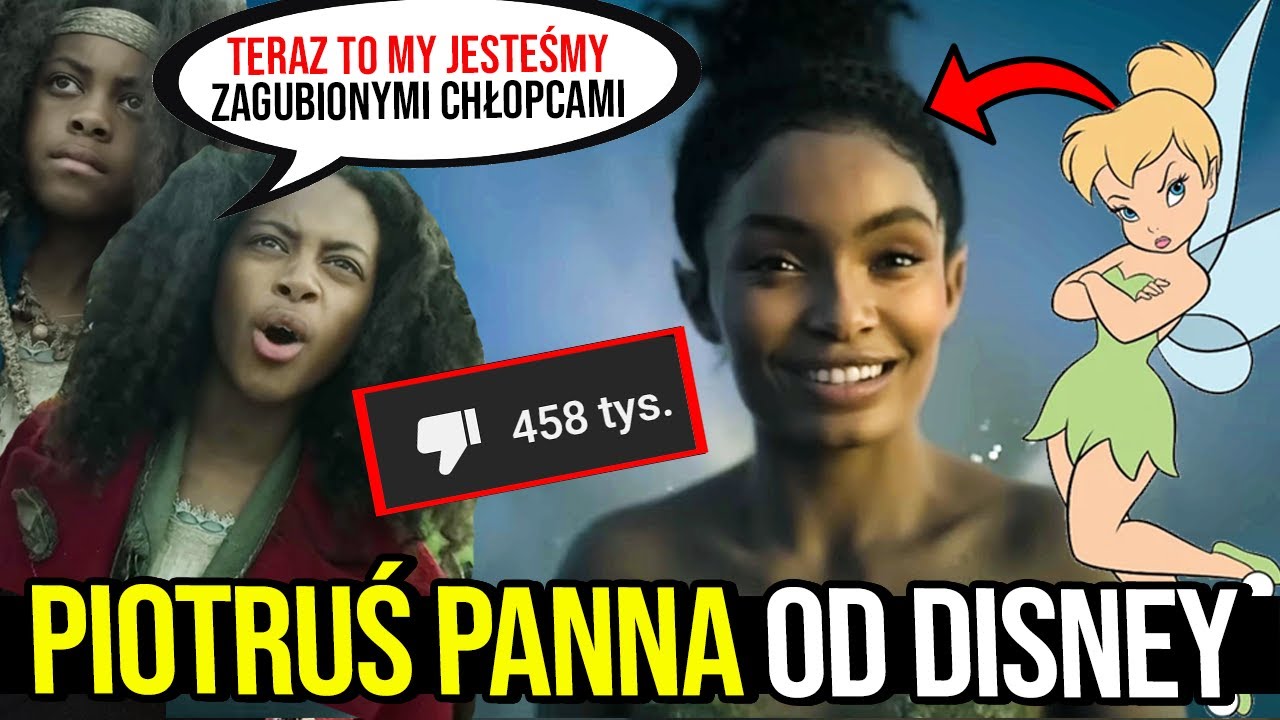 Disney K@STRUJE Piotrusia Pana 😆 Nowy remake wygląda SŁABO