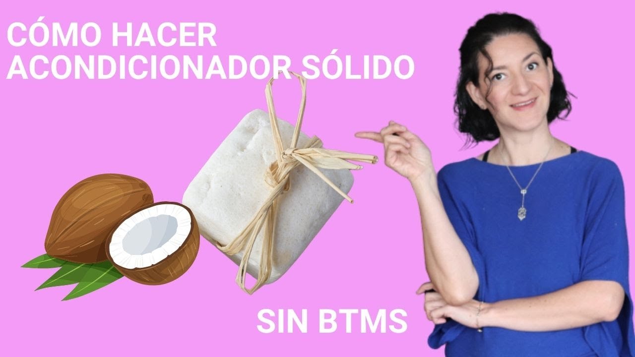 Cómo hacer acondicionador sólido sin BTMS