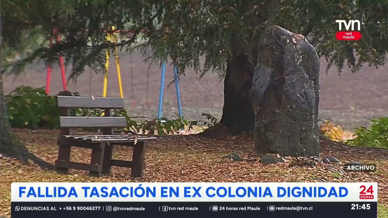Ministerio de vivienda no pudo realizar tasación de Ex Colonia Dignidad | 24 Horas TVN - Red Maule