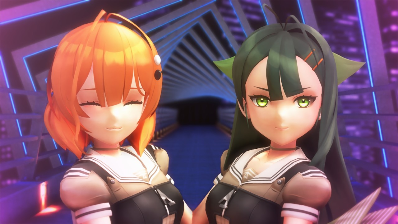 【MMD】榧（かや）と杉 de ビビデバ