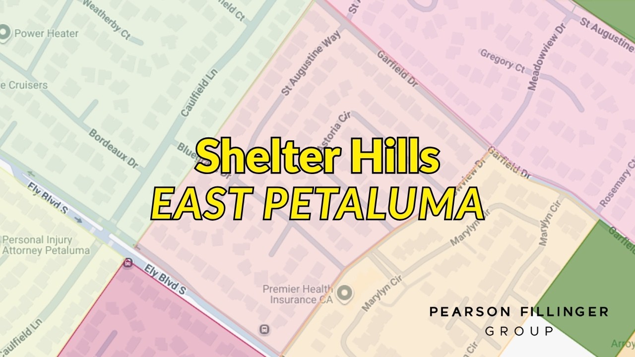 Shelter Hills Subdivision - East Petaluma