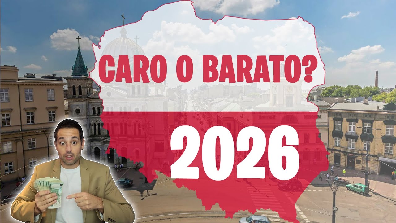 ¿Es caro Polonia en 2026? Luz, comida y alquiler al detalle (Datos Reales)