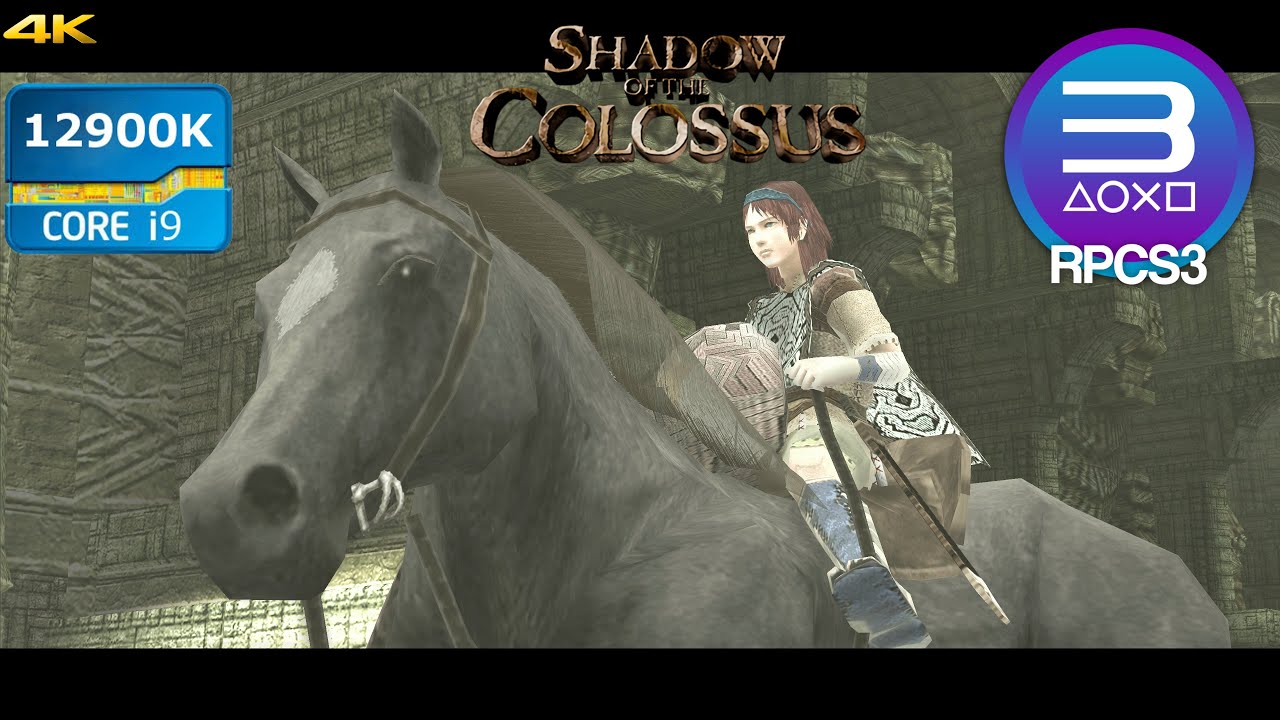 RPCS3 0.0.19-13029 | Shadow of the Colossus 4K 60FPS UHD i9-12900K | PS3 Emulator Performance