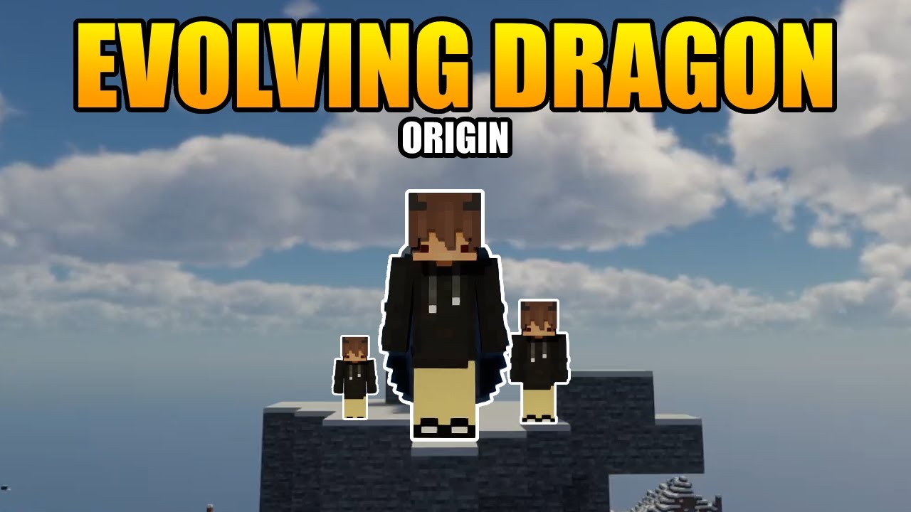 Minecraft Origins Mod: Custom Evolving Dragon Origin Datapack!