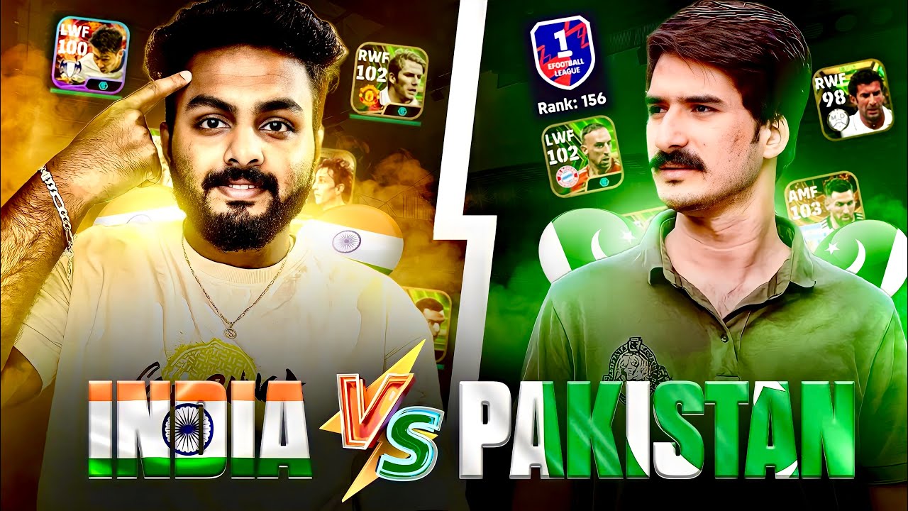 THE GREATEST RIVALRY🔥 | 🇵🇰 PRO PLAYER FROM PAKISTAN 🆚 PES WING MASTER 🇮🇳 | GLOBAL RANK 156 🤯