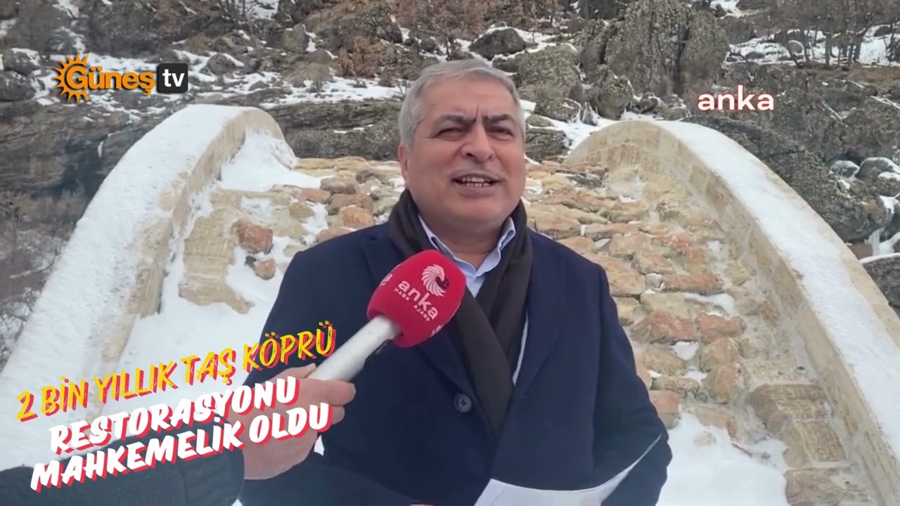 Malatya'da 2 bin yıllık Taş Köprü restorasyonu mahkemelik oldu