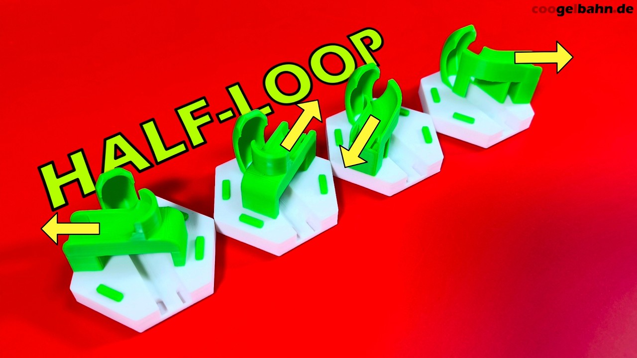 Half-Loop :: Halber Looping mit vier Wegen – Neue 3D Erweiterung für GraviTrax