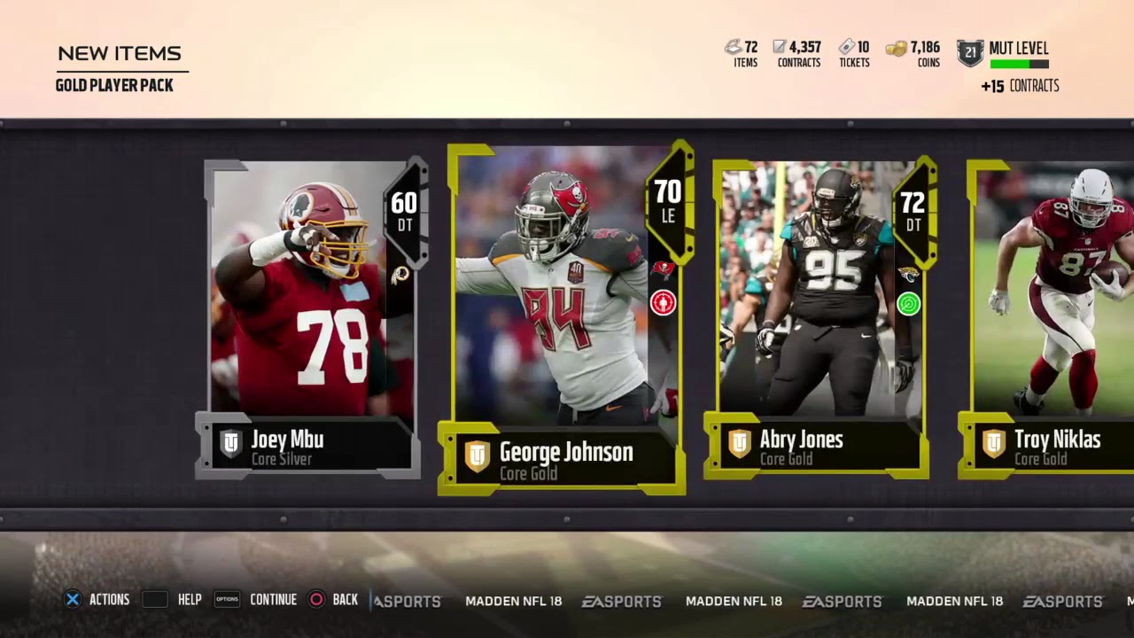 Crazy MUT 18 Pack Opening!