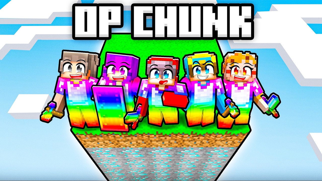 Surviving One OP Chunk in Minecraft!