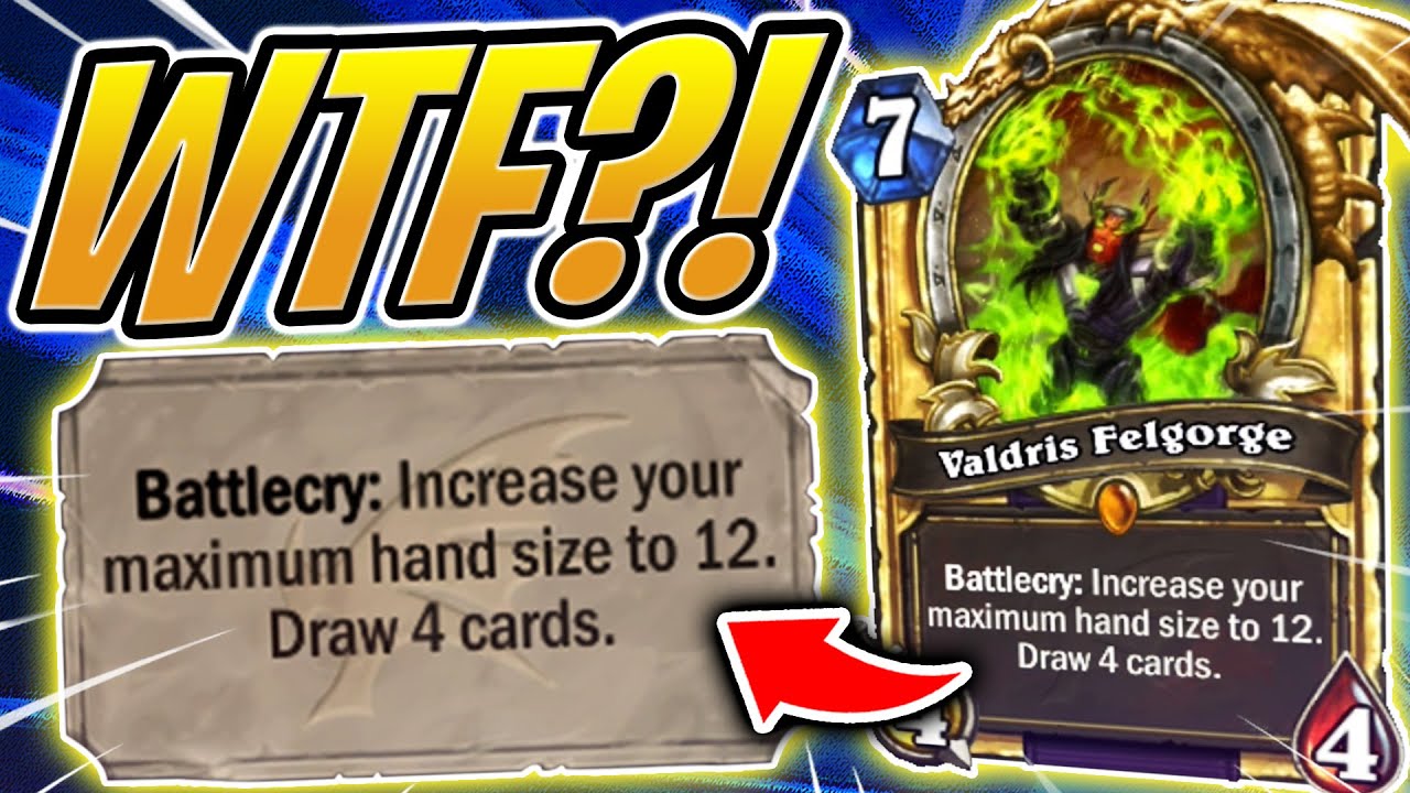 12 Cards in Hand?! THIS IS CHEATING! | Handlock | Descent of Dragons | Hearthstone