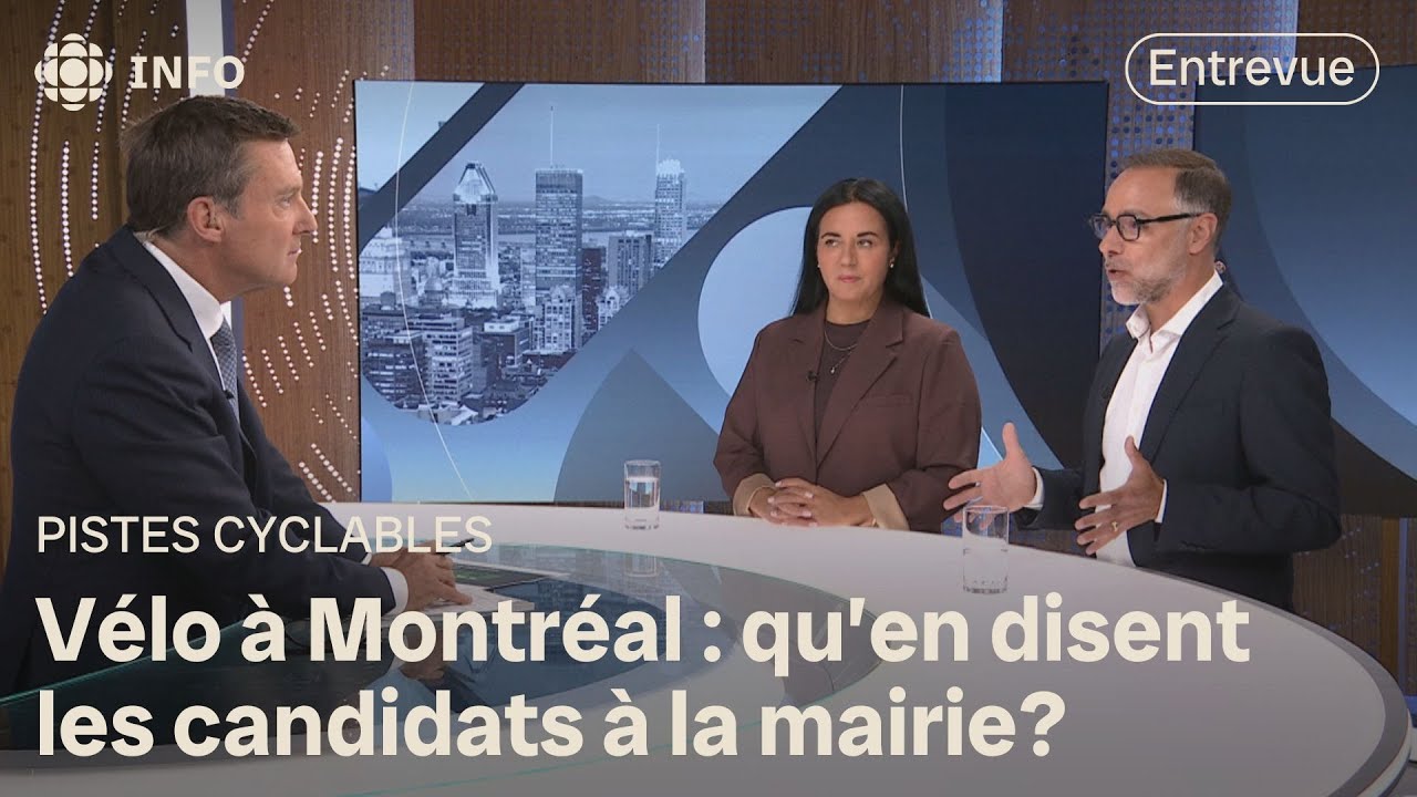 Plus ou moins de pistes cyclables? Entrevue avec Luc Rabouin et Soraya Martinez Ferrada | Élections