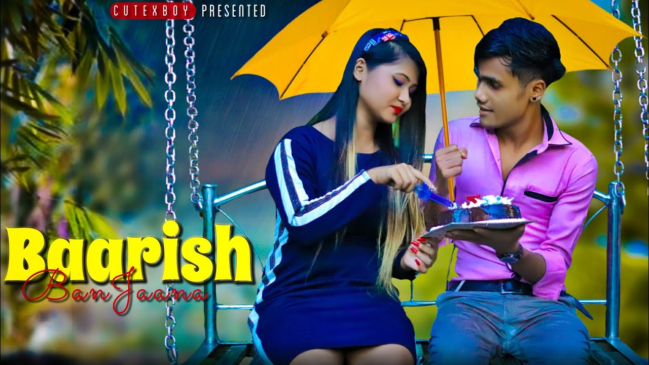 Baarish Ban Jaana || Payal Dev, Stebin Ben || School Love Story | Ft.Soumen & Priya | CutexBoy