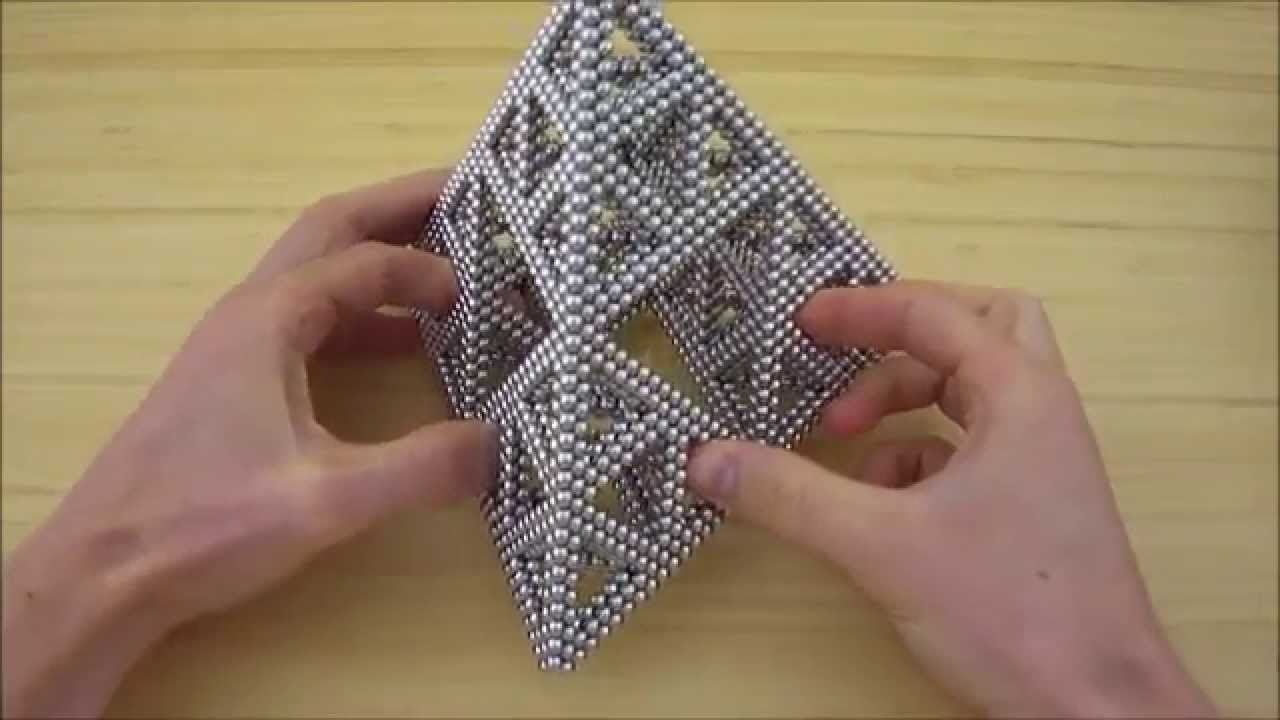 TUTORIAL Sierpinski Tetrahedron (Zen Magnets)
