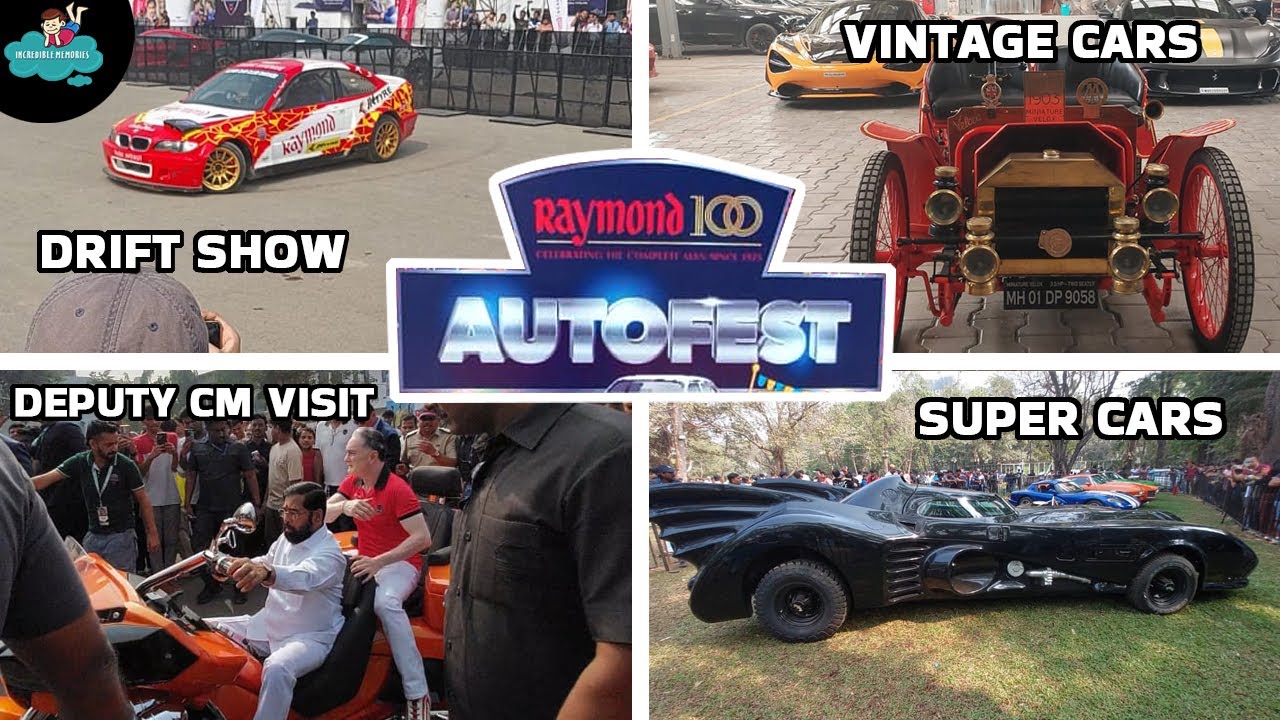 Raymond Autofest 2025 | India's Biggest Vintage Car & Super Bike Exhibition Mumbai | 1000+ Vehicles