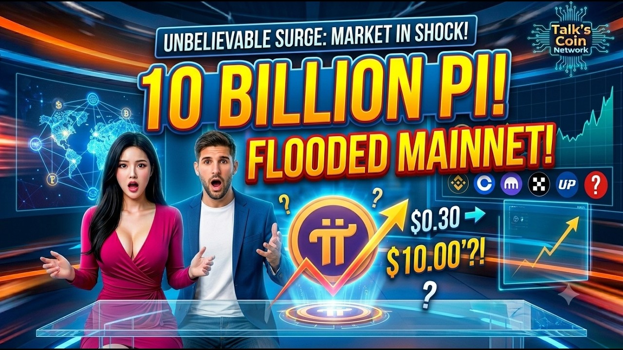 MARKET IN SHOCK! 10,000,000,000 PI FLOODED MAINNET: THE CRUSHING CIRCULATION UPDATE! 🚨