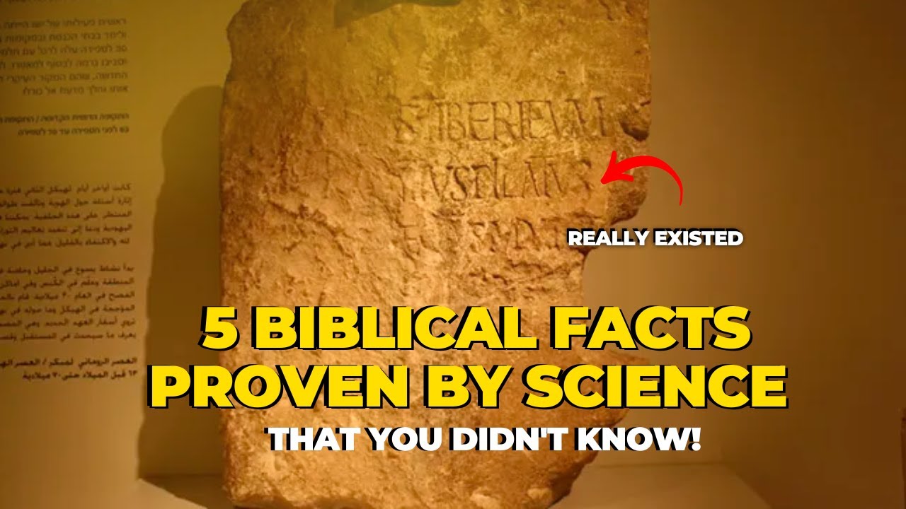 5 BIBLICAL FACTS PROVEN BY SCIENCE that you didn't know!