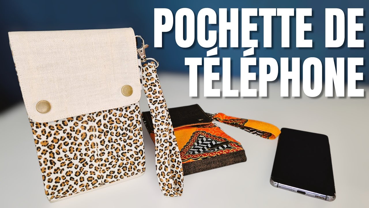 Comment COUDRE une POCHETTE de Téléphone