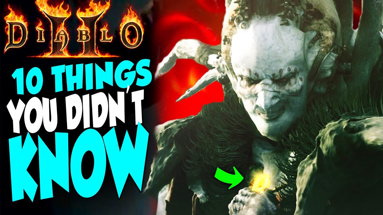 Diablo 2: 10 AMAZING Cut Features We Wanted Restored in D2 Resurrected