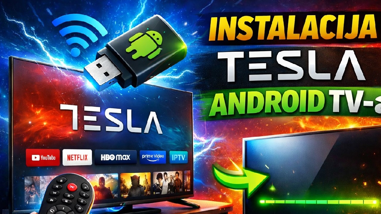 Kako instalirati TESLA 50E625BUS Android tv ?