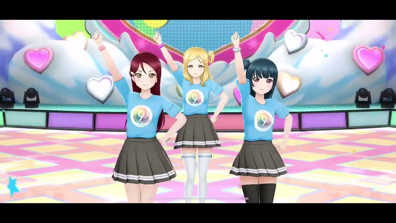 [LLSIFAS] Genki Zenkai DAY! DAY! DAY! MV: Guilty Kiss (9th Anniversary T-Shirt)