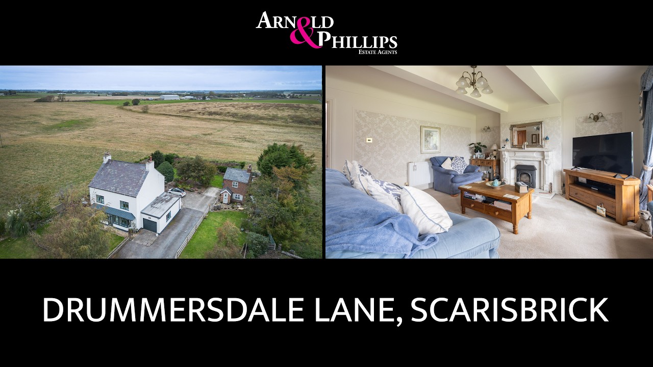 Drummersdale Lane in Scarisbrick, as presented by Arnold & Phillips Estate Agents.