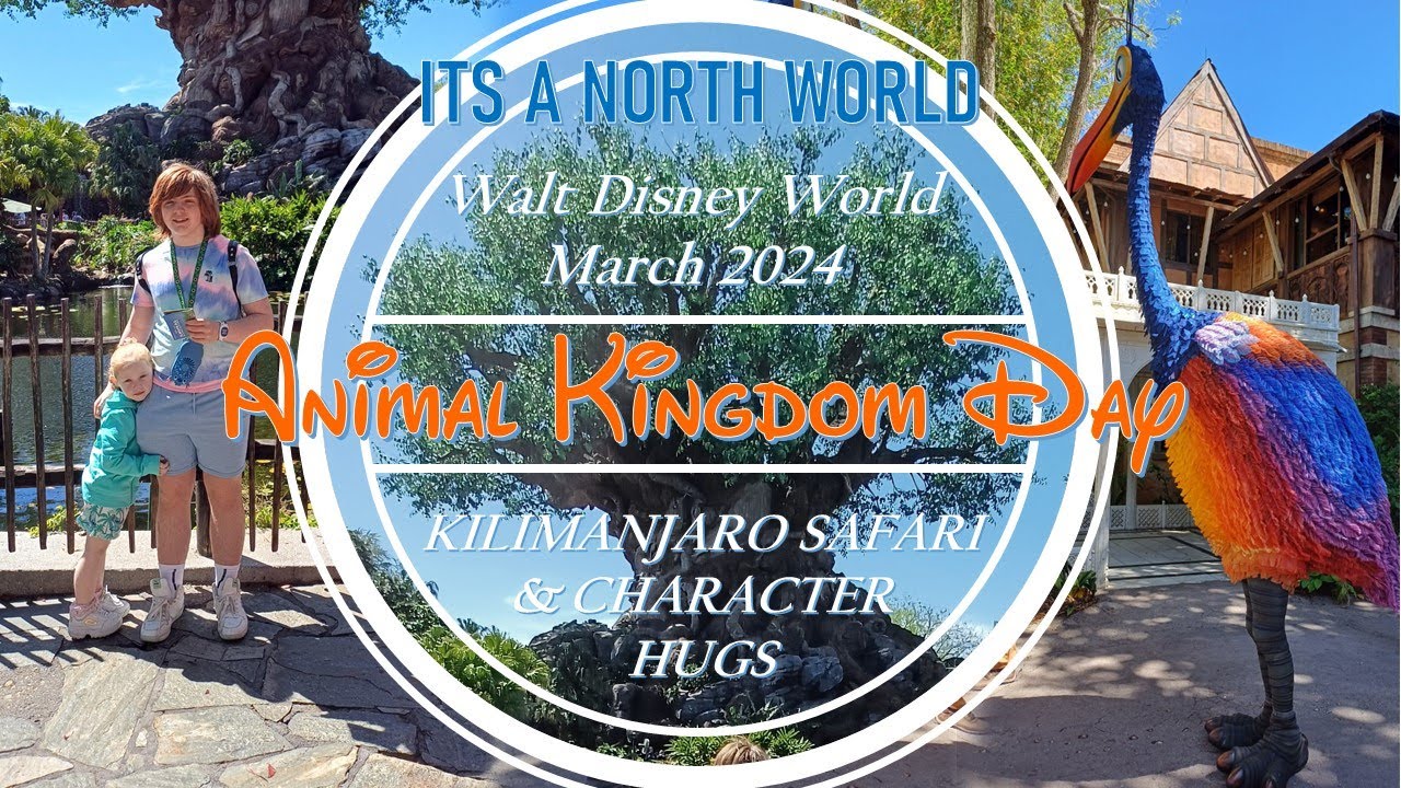 Animal Kingdom Day | Kilimanjaro Safari | Meeting Chip 'n' Dale & Daisy | Pandora